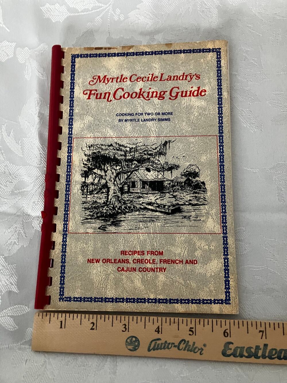 1975 Myrtle Cecile Landry Fun Cooking Guide Cajun Creole Louisiana Cookbook 14th